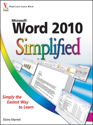 cover image of Word 2010 Simplified